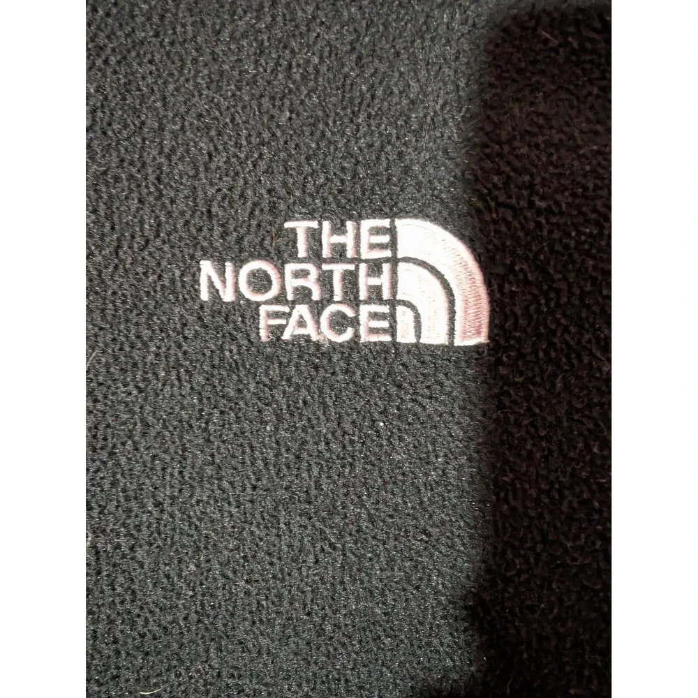 North Face Jacket Mens Small Black Full Zip Fleece Polartec Outdoors Hiking Warm